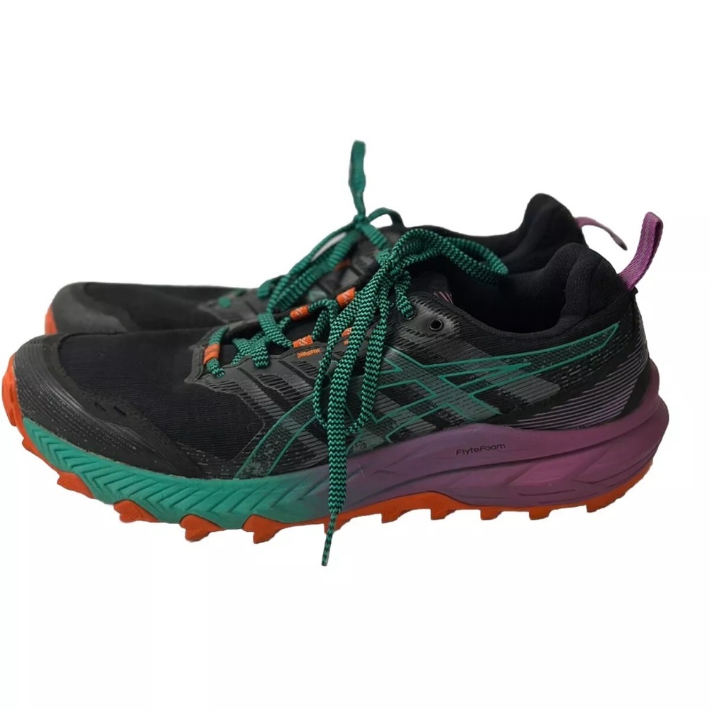 WOMEN'S ASICS GEL TRABUCO 9  size 9 ! Running Shoes Duomax Flytefoam